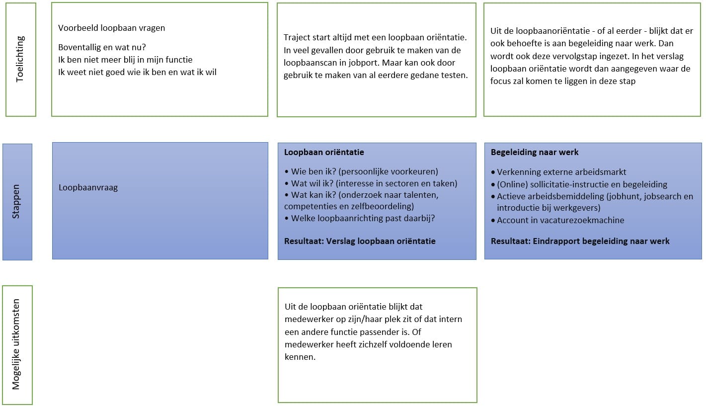 Schema loopbaanbegeleiding